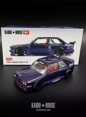 KAIDO HOUSE 1:64 宝马 BMW M3 E30 可开盖 合金车模型