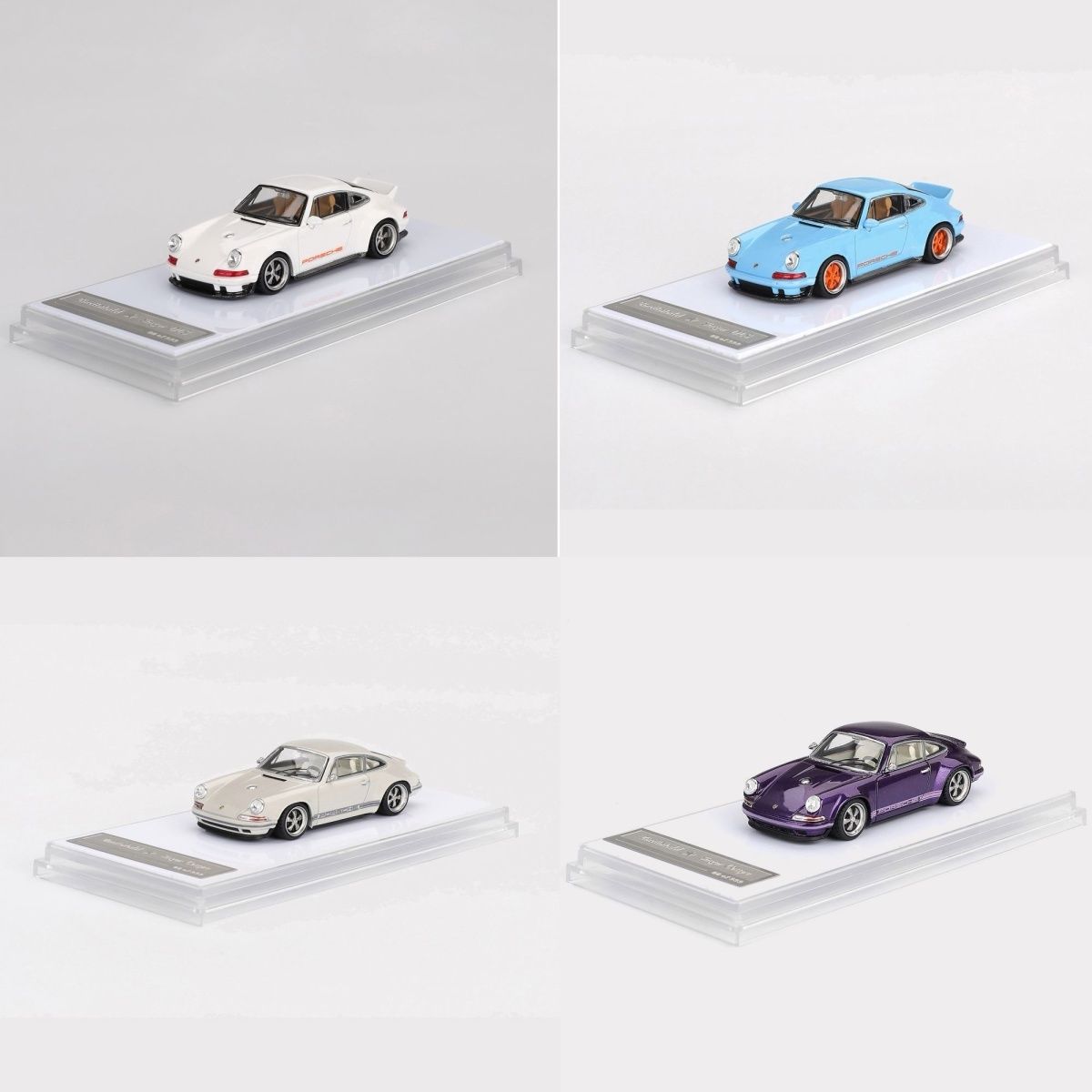 现货发售 ZM 1:64 保时捷911 964 SINGER Coupe DLS 合金汽车模型