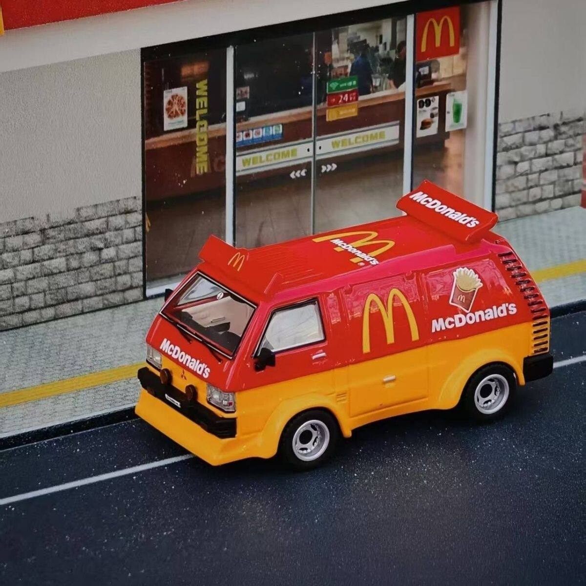 Bliss MKM 1:64 Delica 得利卡 2代Star Wagon 改装版 合金车模