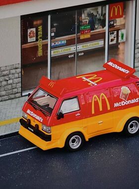 Bliss MKM 1:64 Delica 得利卡 2代Star Wagon 改装版 合金车模
