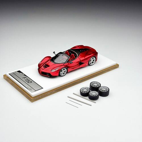 Street Buster 1:64 跃马 拉法 F150 金属红敞篷可开盖 合金车模