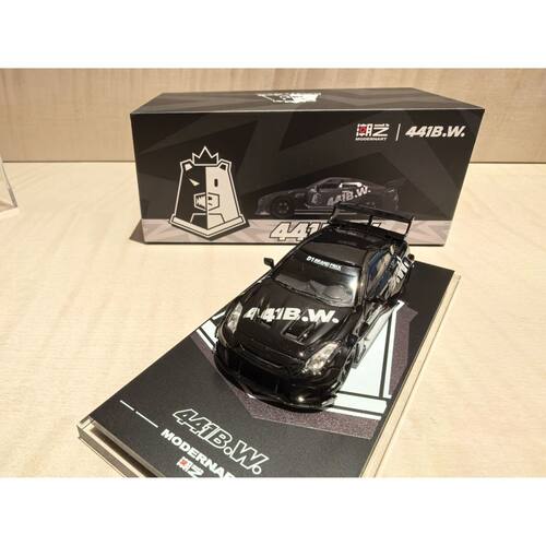 【现货】潮艺 GTR R35黑色 441B.W漂移学院 北展首发1:64汽车模型