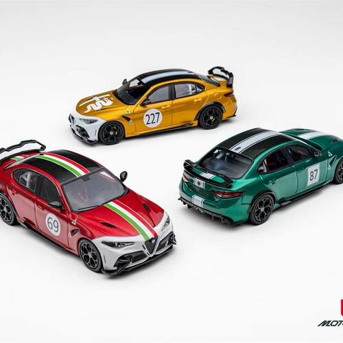 MG 1:64 阿尔法 罗密欧Giulia GTAm 合金汽车模型MOTOR GALLERY