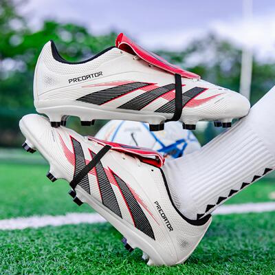 猎鹰X24经典鞋带盖FG长钉足球鞋