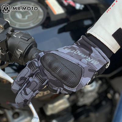 MR.MOTO新款摩托车手套男冬季骑行保暖防水机车手套防摔骑士手套
