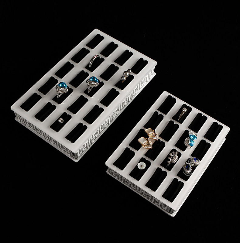 아크릴 보석 스탠드 보석 디스플레이 스탠드 팔찌 옥 디스플레이 소품 투명 목걸이 펜던트 스탠드