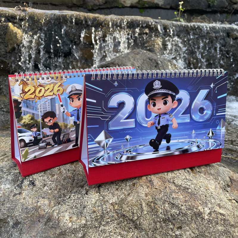 2026年丙午马年小警台历