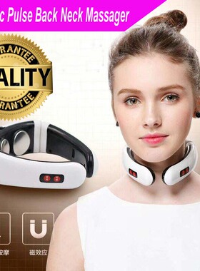 Electric Pulse Back Neck Massager Infrared Heating颈椎按摩仪