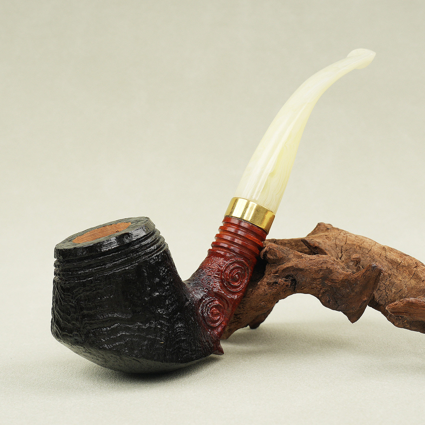 意大利进口石楠木滑雪者烟斗