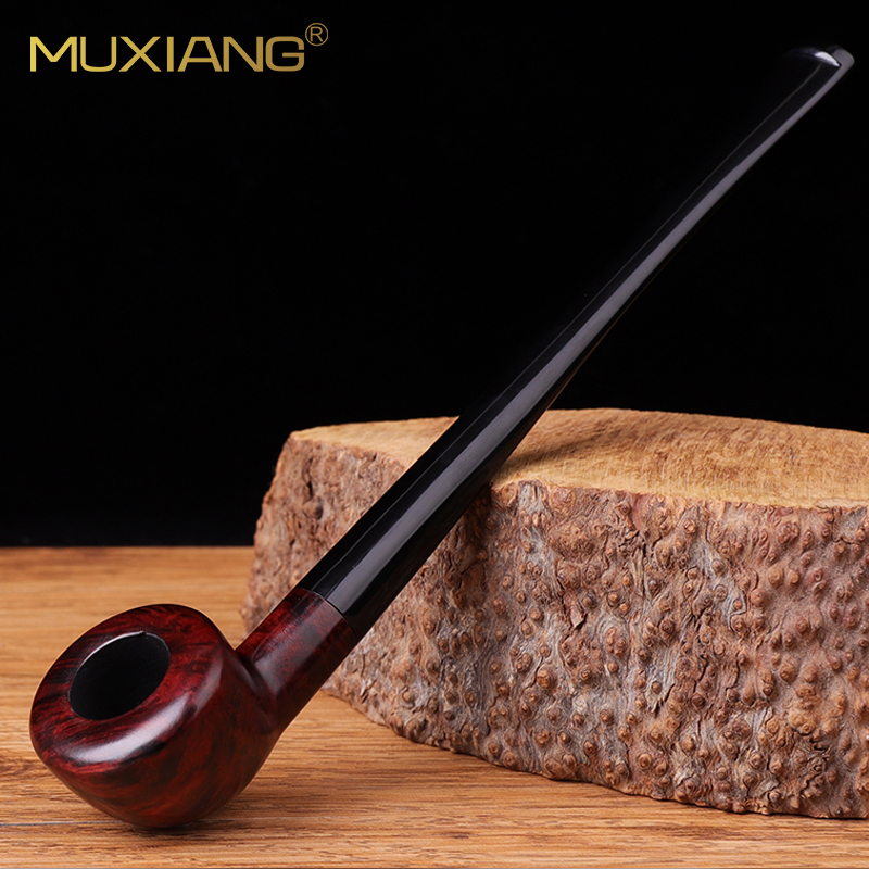 迷你便携阅读长柄男士实木烟斗