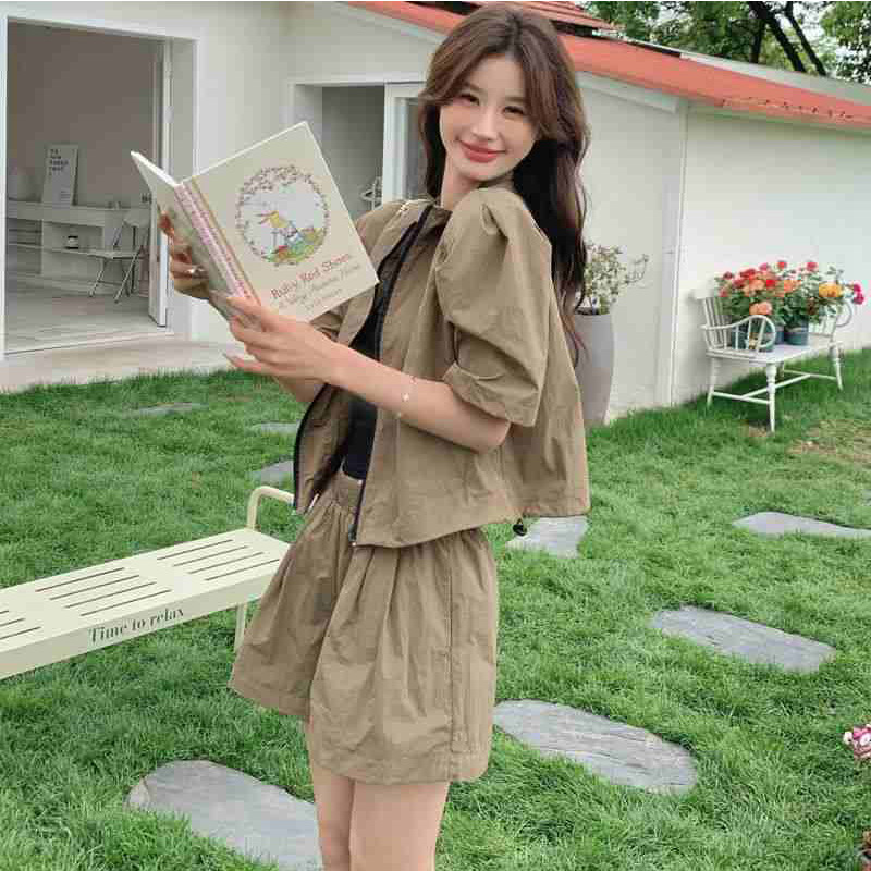 时尚运动套装女夏季新款图片