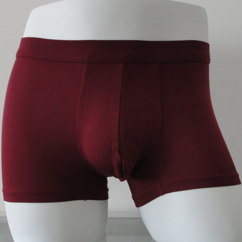 莫代尔冰丝薄款夏季抗菌四角短裤