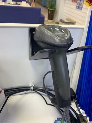 扫描枪底座支架扫码器支架托架多款品牌通用条码枪恒温枪固定架子