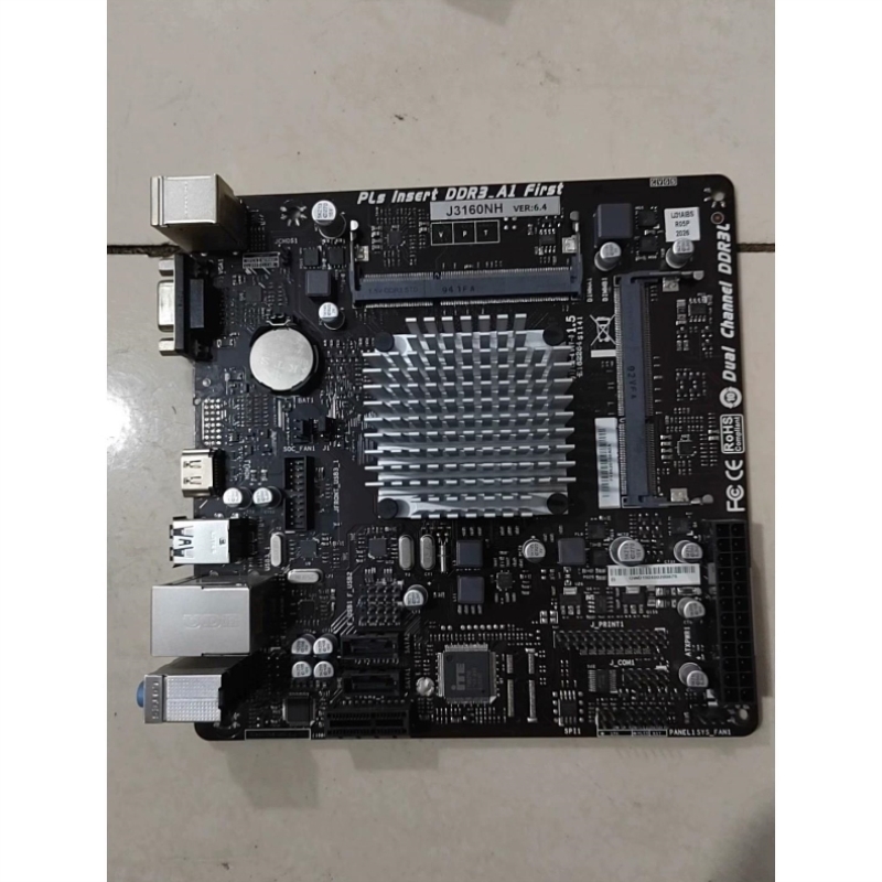 映泰J3160主板 x小板 无挡片