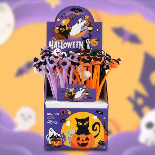 48pcsHalloweenNeutralPen