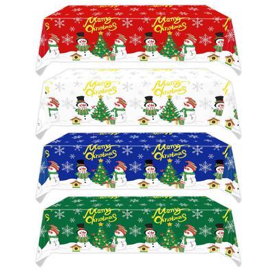 Christmas tablecloth, disposable party tablecloth圣诞节桌布