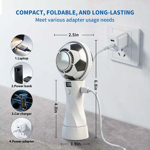 Handheldcoolingandchargingfan