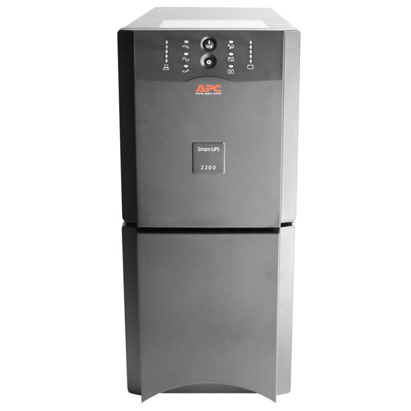 APC不间断UPS电源1980W/2200VA服务器断电延时含电池SUA2200ICH