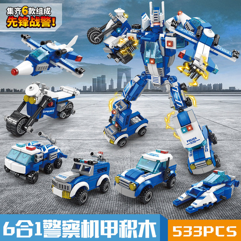 LELEBROTHER/乐乐兄弟拼插积木