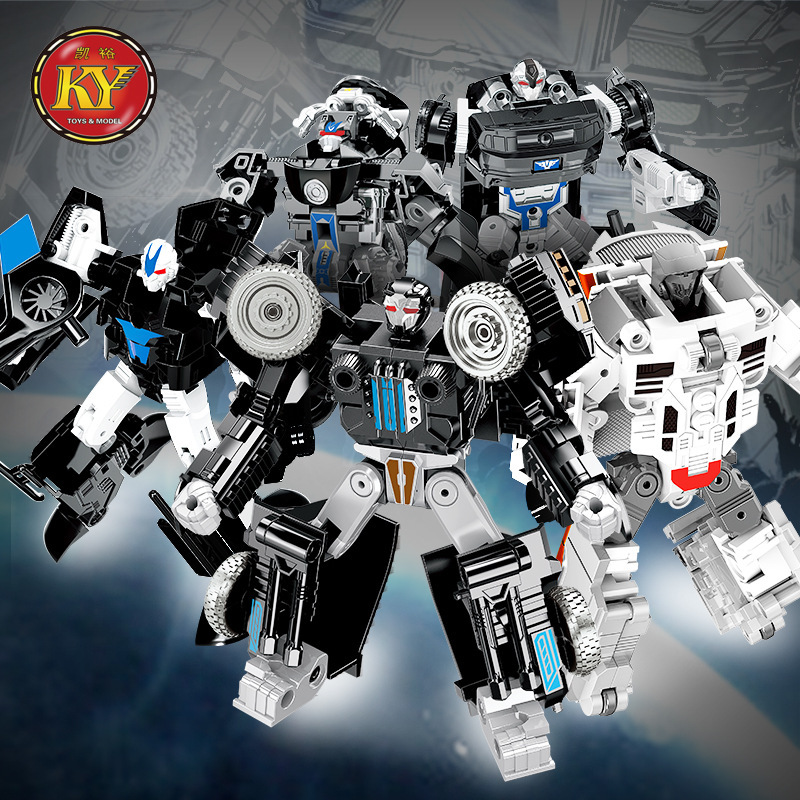 新款凯裕5合1合金玩具暗刃暴乱