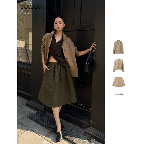 DEEPMOSS风絮工装短裤/外套