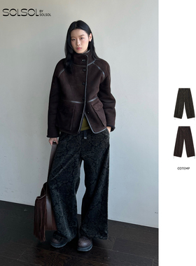 COTEMP 设计师品牌  25秋冬新品 灯芯绒诺斯登山裤长裤 SOLSOL