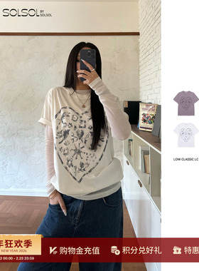 LOW CLASSIC LC 设计师品牌 26春夏新品 Lc印章图案T恤 SOLSOL