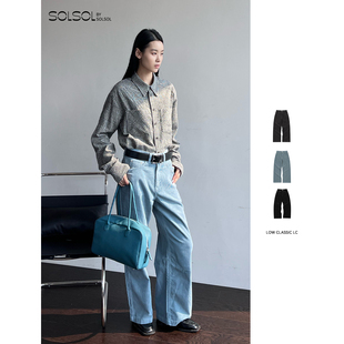 CLASSIC 宽松长裤 25早秋新品 SOLSOL买手店 设计师品牌 LOW