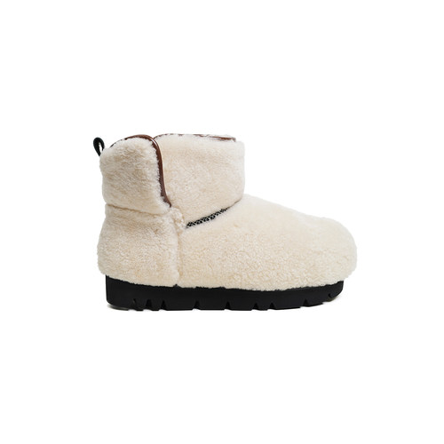 ANOTHER PROJECT 设计师 25秋冬新品 圆头短筒雪地靴 SOLSOL