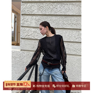 YCH 设计师品牌 26早春新款 倒置褶皱滑落纯色衬衫 SOLSOL买手店