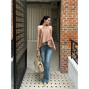 CNLEEWEI 26春夏新品 弹力洗水喇叭牛仔裤 SOLSOL买手店 设计师品牌