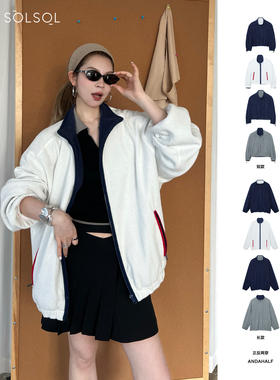 ANDAHALF 设计师品牌 25春夏 正反两穿拉链立领外套 SOLSOL买手店