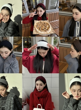 SOUL HUG 25春夏新品 迪丽热巴同款 宽边氛围感发箍SOLSOL买手店