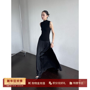 TOENN 设计师品牌 25秋冬新品 褶皱无袖针织连衣裙 SOLSOL买手店