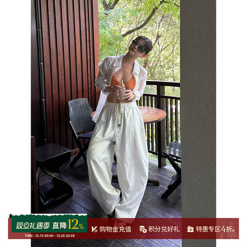 SHELLE ARTISTE 设计师  25春夏 一起跳舞吧弯刀裤  SOLSOL买手店