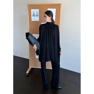 美利奴长裤 荡褶高领上衣 SOLSOL买手店 25秋冬新品 VIKTORIACHAN