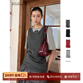 YOEYYOU SOLSOL买手店 叠褶堆量背心 设计师品牌 25秋冬新品