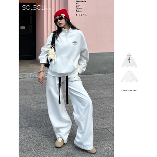 设计师 25秋冬新品 立领印花卫衣 CHRISOU 卫裤 DAN 连帽卫衣