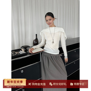 VIKTORIACHAN 设计师 25秋冬新品 纯色高领修身打底衫 SOLSOL