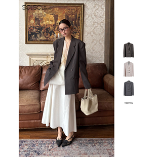 小双搭倒T型西服 SOLSOL买手店 设计师品牌26春夏新品 YOEYYOU