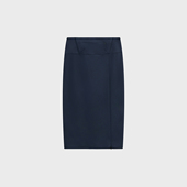 优雅前开衩纯色A字半裙 26早春 SOLSOL买手店 设计师品牌 IMMI