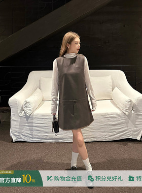 YOEYYOU 设计师品牌26春夏新品 直身圆领纯色连衣裙 SOLSOL买手店