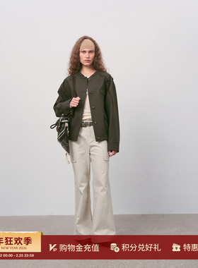 MESTRIO 设计师品牌 25秋冬新品 中腰廓形喇叭裤 SOLSOL买手店