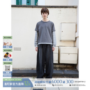 设计师品牌 26春夏新品 条纹叠穿式 LOW T恤 长袖 SOLSOL CLASSIC