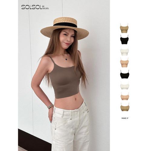 MAKEIF裸感包裹/短款文胸