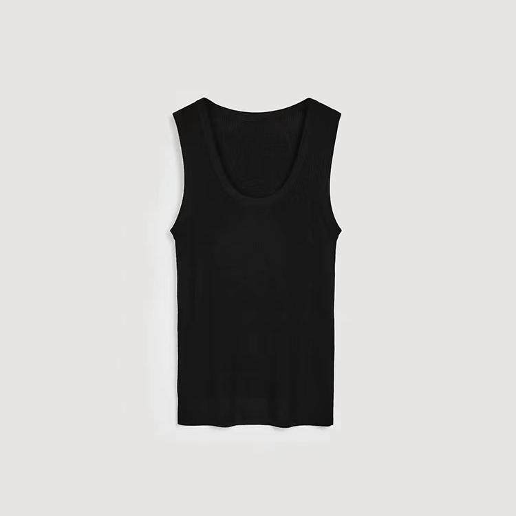 SOLSOL买手店 YEARLY PLAN设计师品牌 24秋冬新品 U型领毛织背心