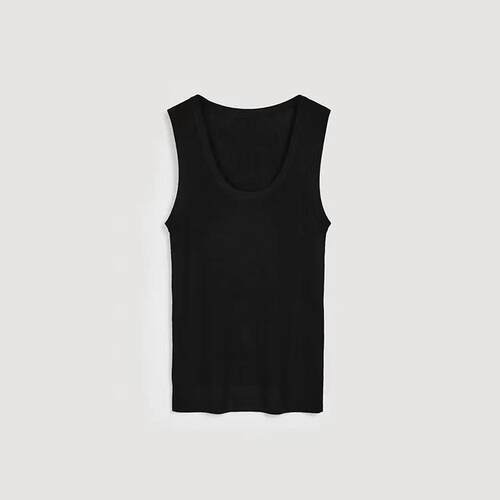 【特价款不退换】YEARLYPLAN设计师品牌24秋冬新品U型领毛织背心