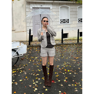 IMMI 设计师25秋冬新品粗花针织圆领开衫外套/短裤 SOLSOL买手店