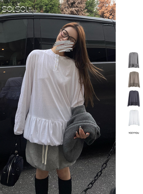 YOEYYOU 设计师品牌 25秋冬新品 量感兜量T恤 SOLSOL买手店