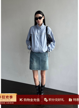 LOW CLASSIC Lc  设计师 25早秋新品 口袋牛仔裙 SOLSOL